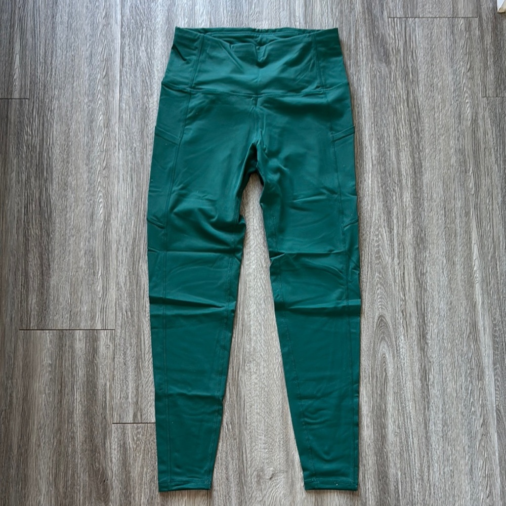 Ladies Green Leggings